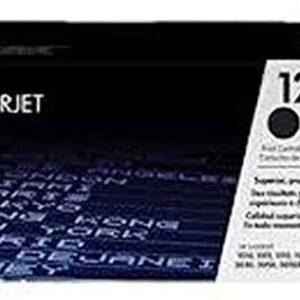 حبارة HP 12A (برمز Q2612A) خرطوشة حبر ليزر سوداء أصلية من اتش بي