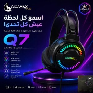 Headphone Gigamax Plus Q7 Gaming with Mic