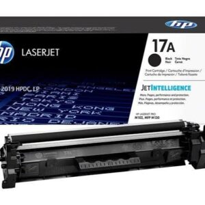 خرطوشة حبر اسود 17a HP printer