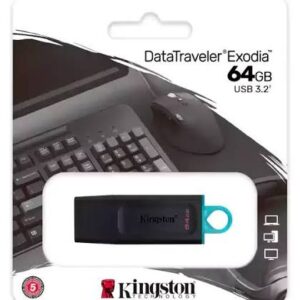 فلاشة كينجستون USB 3.2 64 جيجا Kingston