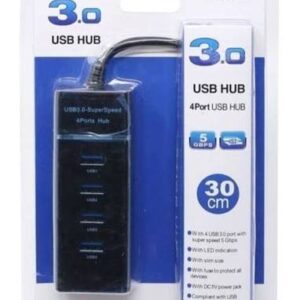موزع USB C بـ4 منافذ 3.0/2.0